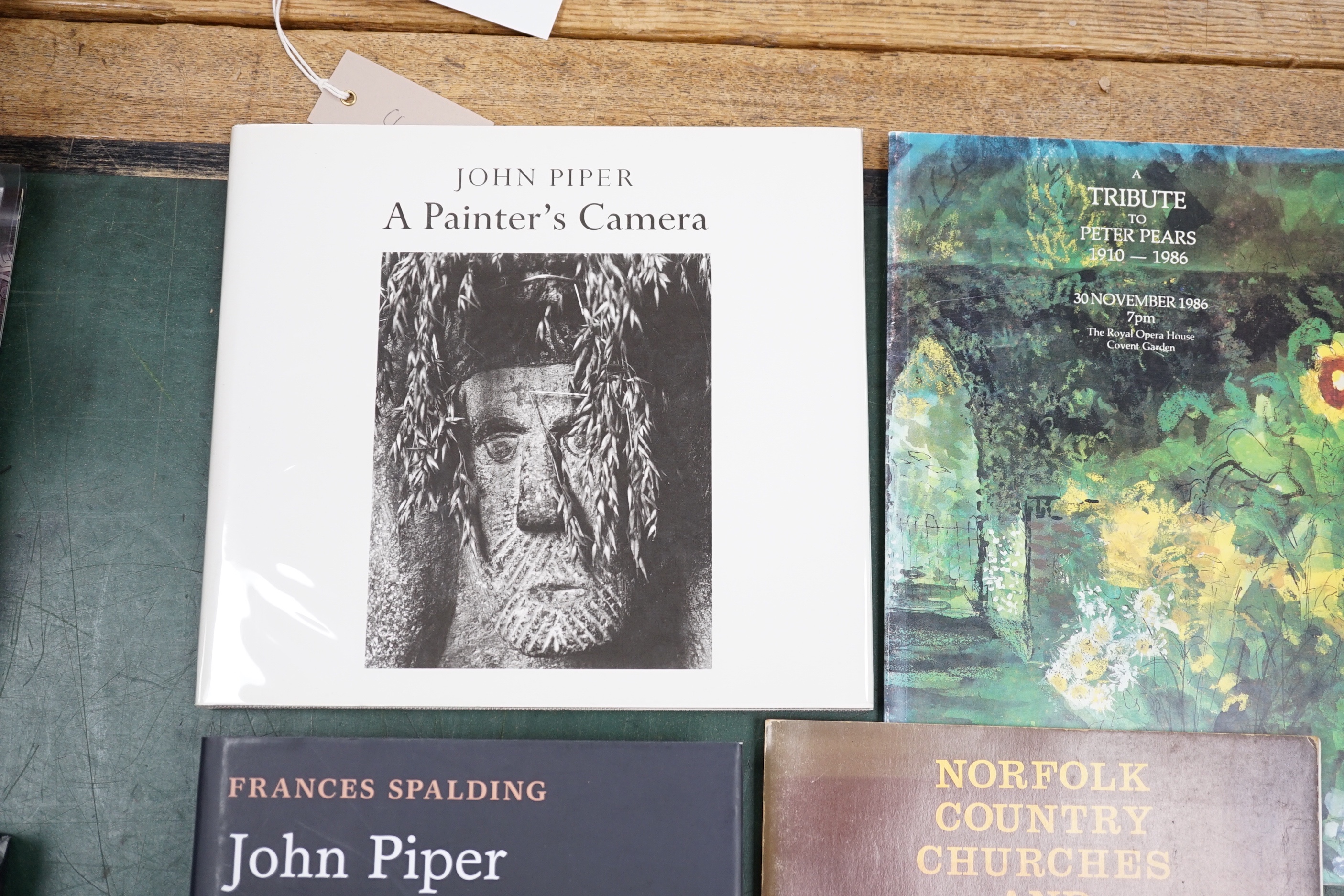 Piper, John - 21 works, about or illustrated by:- Levinson, Orde - The Complete Graphic Works. A Catalogue Raisonne 1923-1983; Faber and Faber, 1983; Fowler-Wright, et al - Piper in Print, 2010; The Tate Gallery exhibiti